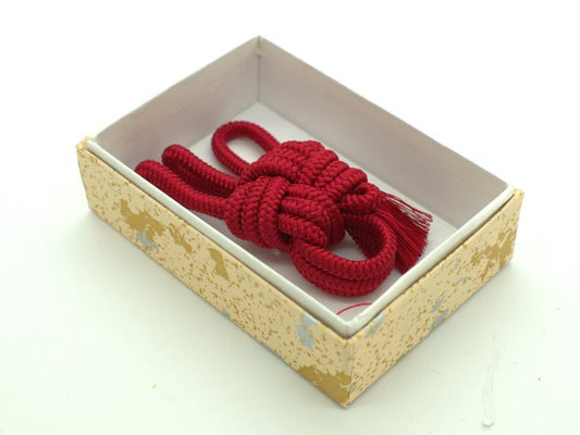 Shamisen Silk Neo (Nagauta/Minyo) & Do String Set No.12 Dark Red