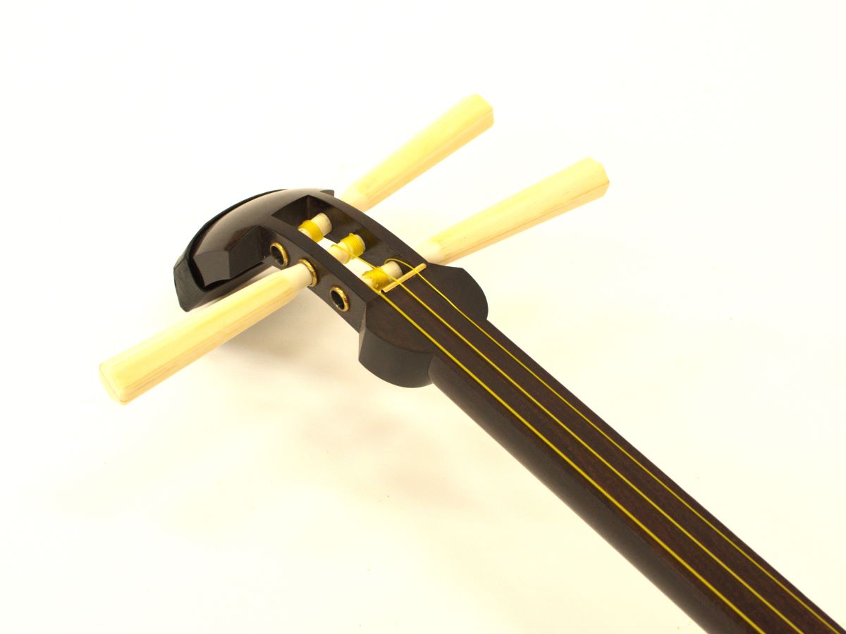 *Used* Honjiuta Shamisen 02 (Red Sanders)